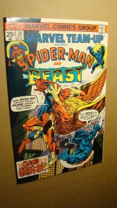 MARVEL TEAM-UP 38 *HI-GR COPY* BEAST VS GRIFFEN 1974 SPIDER-MAN MANTLO 