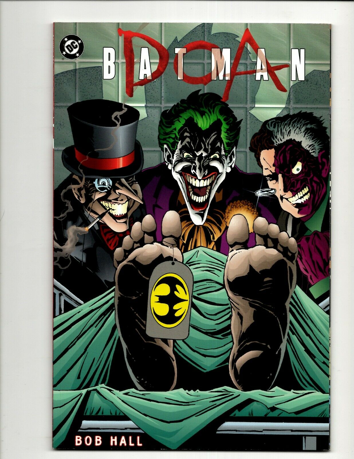DC Comics The Joker Insane 500ml Large Glass Batman Penguin Comic 