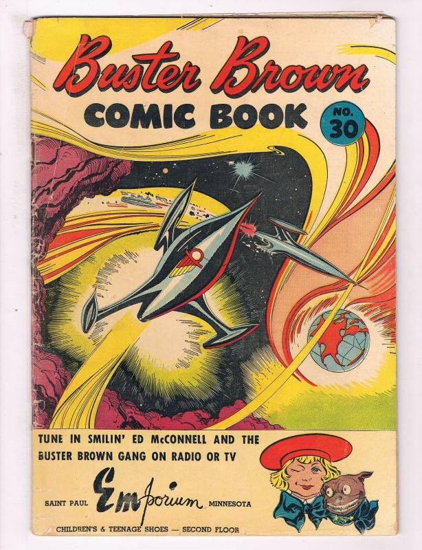 Buster Brown # 30 VG Brown Shoe Company Comic Book Saint Paul Emporium Minn. JH3