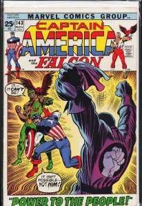 Captain America #143 (1971) Captain America and the Falcon