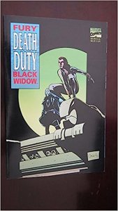 Fury Black Widow : Death Duty [Paperback] Cefn Ridout