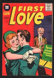 First Love #67 1956-Jack Kirby cover art-Orphan Girl-Dismemberment story-10...