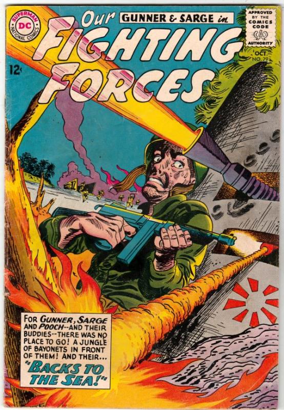 Our Fighting Forces #79 (Oct-63) FN/VF+ High-Grade Gunner