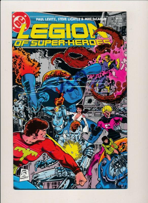 DC LOT OF 12- LEGION OF SUPER-HEROES #6-9,16('85),19,22('86)-5('84) (PF363) 