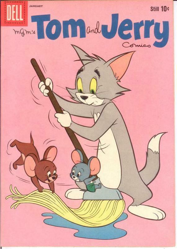 TOM & JERRY 198 VF January 1961 COMICS BOOK