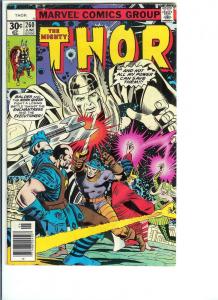 Thor #260 - Bronze Age - Vol. 1, June, 1977 (FN)