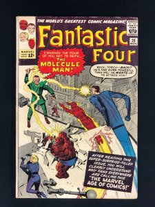 Fantastic Four #20 (1963) VG- Origin and 1st Full App of Molecule Man!