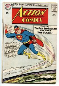 ACTION COMICS #314 Superman becomes the FLASH-DC FN+