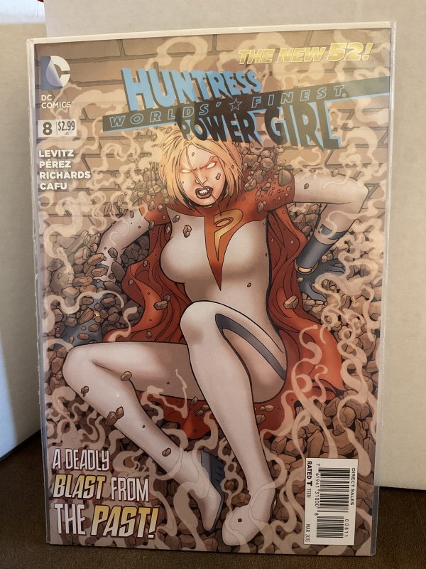 Worlds’ Finest 8 9.0 (our highest grade)  Huntress! Power Girl! New 52!