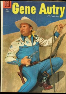 GENE AUTRY COMICS #101-PHOTO COVER-WESTERN VG