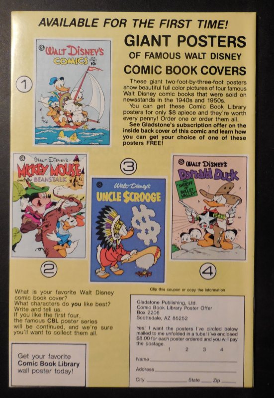 Walt Disney's Comics & Stories #514 (1987) Gladstone