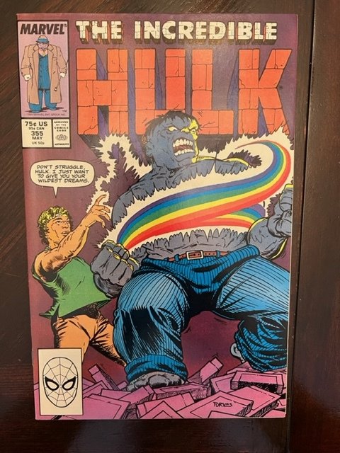 The Incredible Hulk #355 Direct Edition (1989) - NM