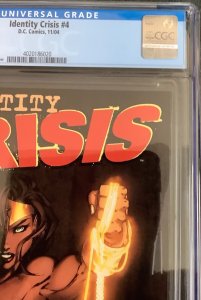 Identity Crisis #4 (2004, DC) - CGC 9.6