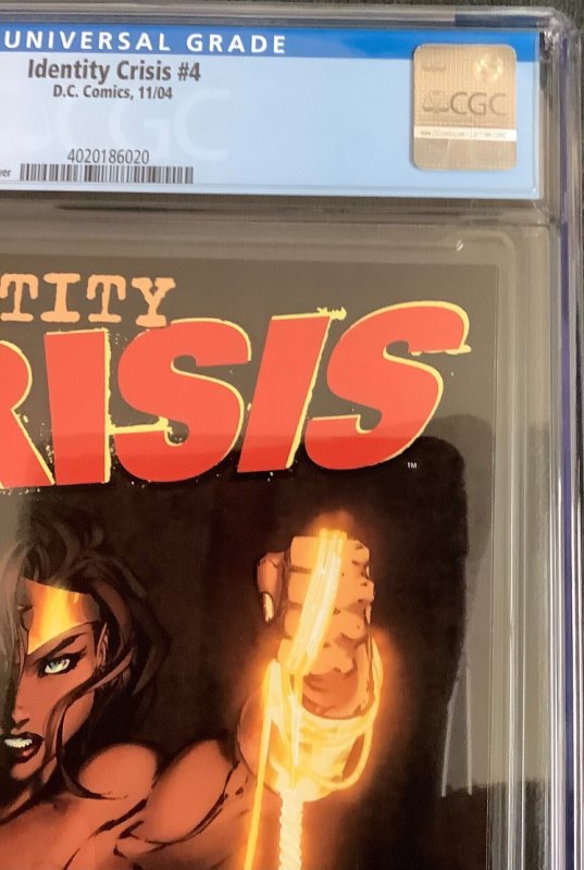 Identity Crisis #4 (2004, DC) - CGC 9.6