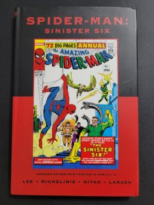 SPIDER-MAN SINISTER SIX Premiere Classic Hardcover Marvel DIAMOND VARIANT DITKO