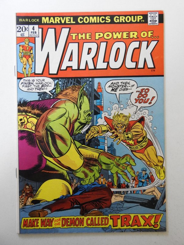 Warlock #4 (1973) VF- Condition!