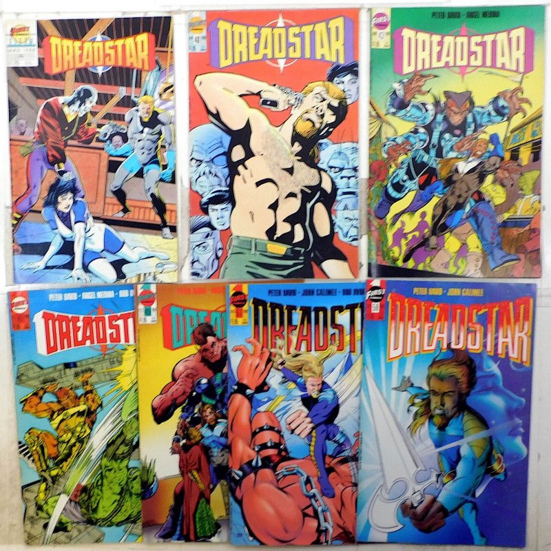 Dreadstar Lot of 7 #35, 40, 43, 47, 49, 57, 58 (1988) First Comics 1st Print