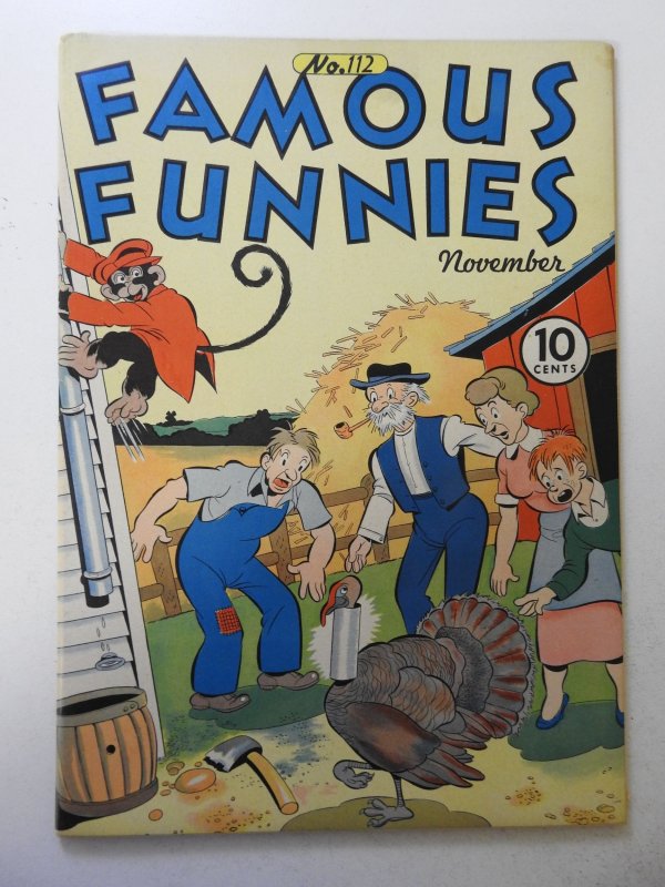 Famous Funnies #112 (1944) FN+ Condition!