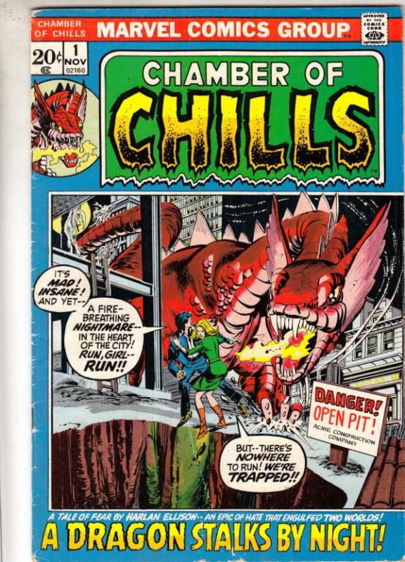 Chamber of Chills #1 (Nov-72) Vf/NM High-Grade 