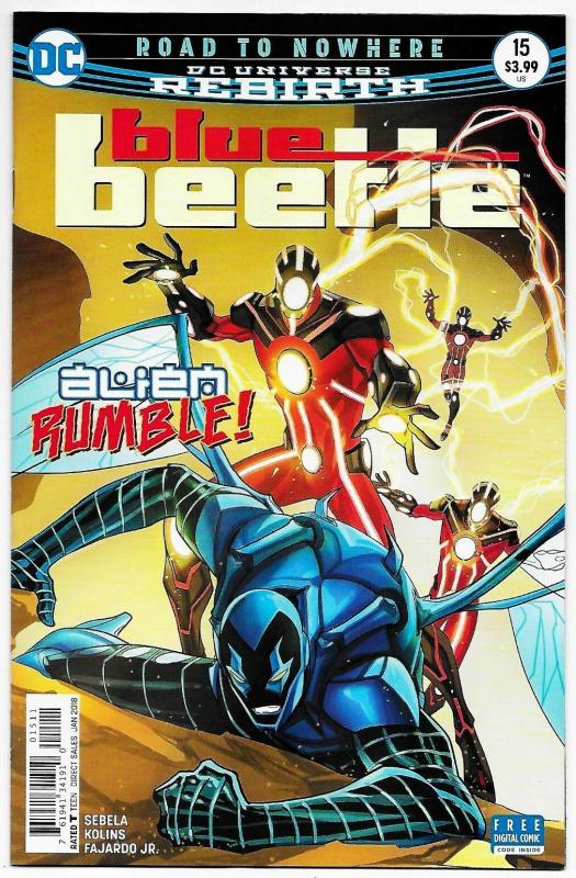 Blue Beetle #15 Rebirth Main Cvr (DC, 2018) NM