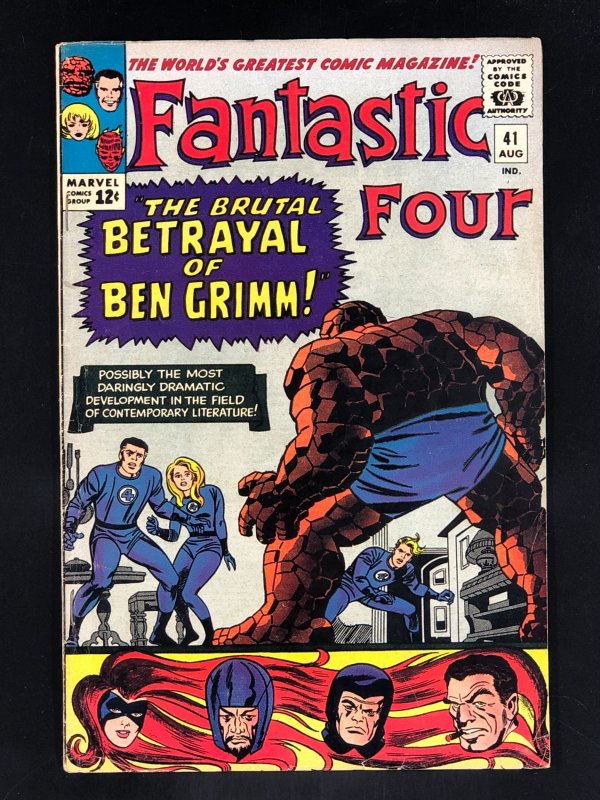 Fantastic Four #41 (1965) VG 3rd Appearance of the Frightful Four