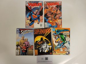 5 Superman DC Comics #0 0 0 1 1 Radio Shack War Supermen Adventure 45 TJ18