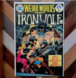 WEIRD WORLDS #1-10 VF+ (DC 1972) COMPLETE SERIES! TARZAN, JOHN CARTER, IRON WOLF