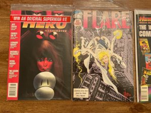 3 Hero Comic Books Special Edition + Flare 3 + Illustrated SEALED J937