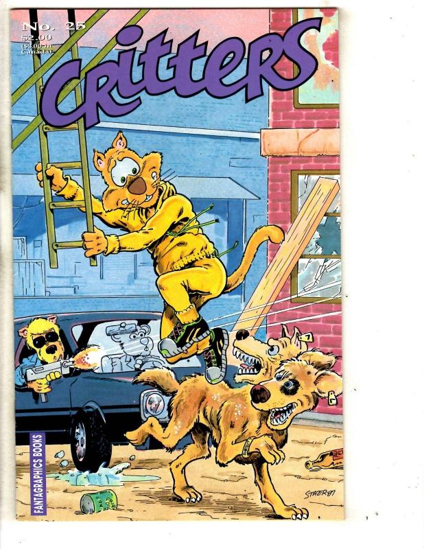 Critters # 25 VF/NM Fantagraphics Books Comic Book Adventures J289