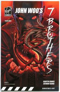 JOHN WOO'S 7 BROTHERS #1 2 3 4 5, NM, Garth Ennis of Preacher, Greg Horn,2006,GH