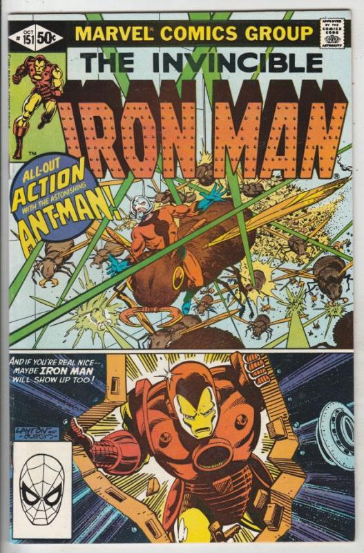 Iron Man #151 (Sep-81) NM- High-Grade Iron Man