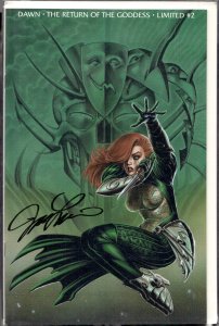 Dawn: The Return of The Goddess #2 Variant Cover (1999)