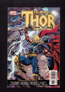 Thor #57 - SIGNED BY DAN JURGENS & BILL SIENKIEWICZ! (8.0) 2003