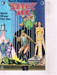 Lot Of 2 Comic Books Harvey Playful Audrey #80 and Eclipse Aztec Ace #1 ON8