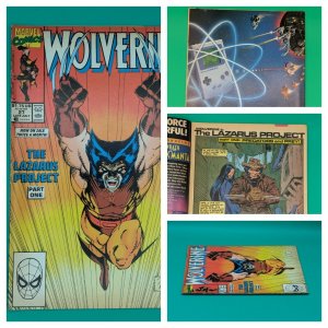 Marvel Comics WOLVERINE #27 Jim Lee cover 1990 FN/VF