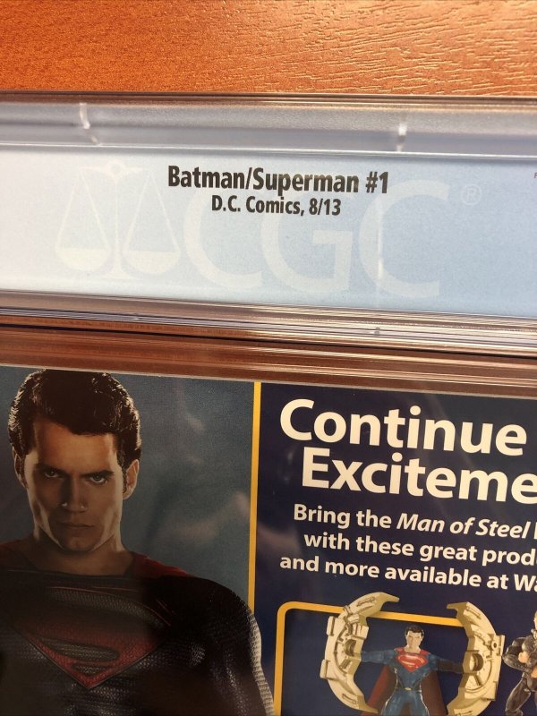 Batman/Superman #1 (2013) (CGC 9.6 WP) Newsstand Ed
