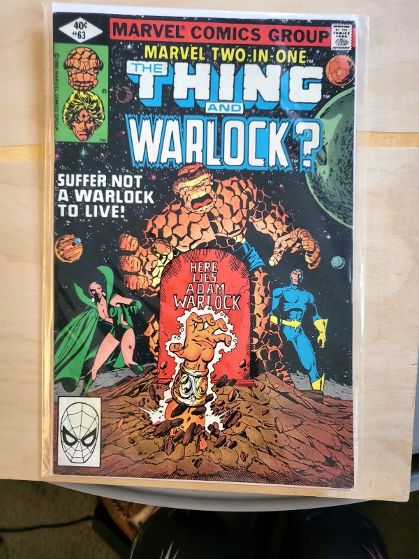 Marvel Two-in-One #63 (1980)  VF Condition