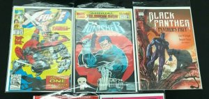 MISC MARVEL 5PC LOT (VF) CABLE!! X-FORCE!! BLACK PANTHER!! 1992