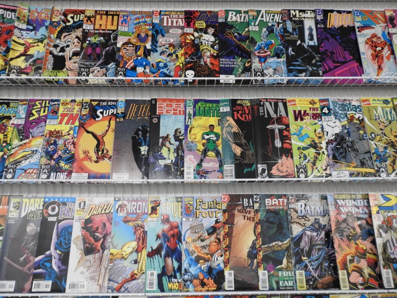 Huge Lot 170+ Comics W/ Gambit, Batman, Silver Surfer+ Avg Fine- Condition!