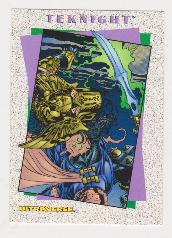 1993 Skybox Ultraverse II #25 Teknight