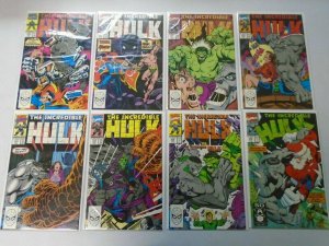 Incredible Hulk lot 46 different from #350-400 avg 8.0 VF (1988-92 1st Series)