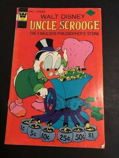 LOT OF 2-Gold Key / Walt Disney Uncle Scrooge #101 &132 VERY GOOD/FINE (907J)  