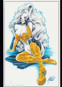 Lady Death Devotions #1 DeBalfo Instant Edition Cover 11 x 17 Print SIGNED