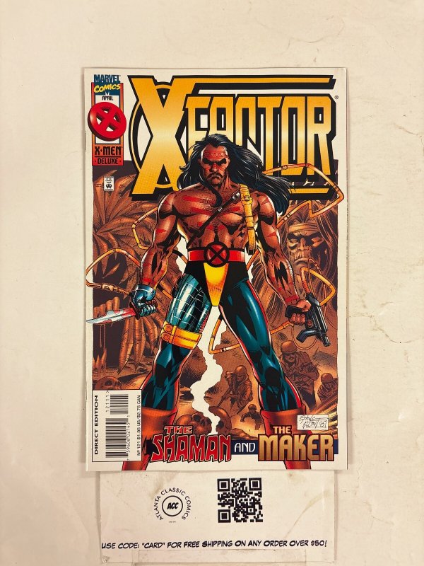 X-Factor #121 NM Marvel Comic Books Polaris Havok Wolfsbane Madrox 15 HH114