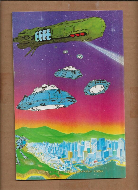 ROBOTECH MACROSS #1 1ST US APPEARNCE ROBOTECH   OFFICAL ENGLISH adaptation 