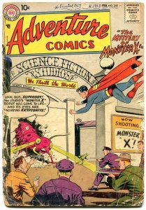 ADVENTURE COMICS #245 1958-SUPERBOY-MONSTER COVER P/FR