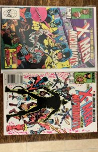 The X-Men and The Micronauts #1-4 Newsstand Edition