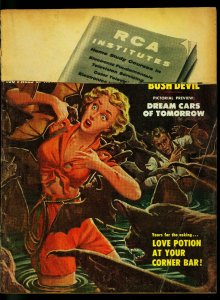 All Man Pulp Magazine July 1959- Bill Ward- Cheesecake- FAIR