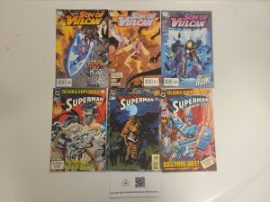 6 DC Comics #1 2 3 Son of Vulcan + #22 Man of Steel + #78 6 Annual 2 TJ27