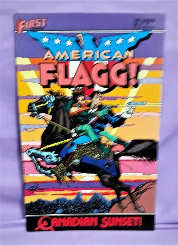 Howard Chaykin AMERICAN FLAGG #13 - 15 Rick Burchett (First Comics, 1984)!